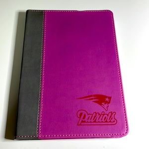 New England Patriots Journal, Pink, lined pages.